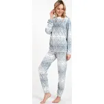 Dámské hřejivé pyžamo Snow s vločkami L
