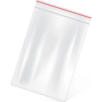 Sáček na potraviny Sáčky se zipem 120 mm x 170 mm, balení-100 ks (PE program - Sáčky, pytle)