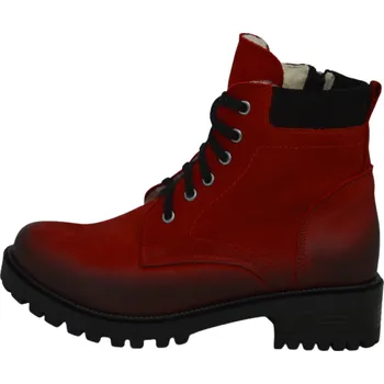 Dámská zimní obuv Obuv dámská zimní HILBY D019 červená (Dámská zimní obuv )