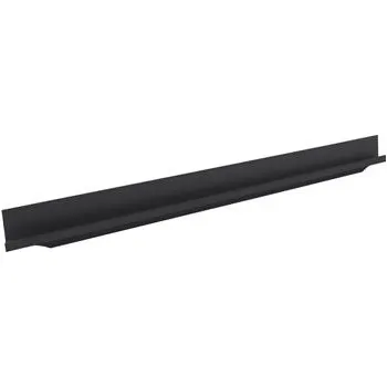 Nábytkové kování Úchytková lišta Grande délka 495 mm, hliník černý eloxovaný