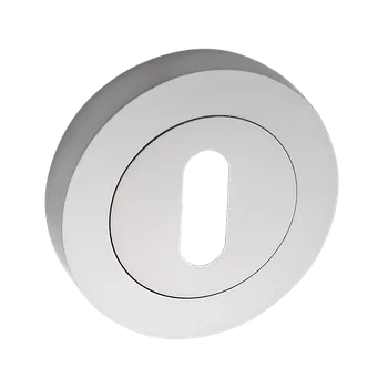 Dveřní kování Kuchinox ROZETA kulatá klíč satina mat