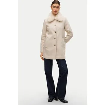 Dámský kabát Vero Moda Kabát pro přechodné období Autumn 10331559 Béžová Regular Fit L