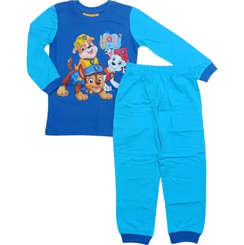 Chlapecké pyžamo Exity KFT Chlapecké pyžamo TLAPKOVÁ PATROLA 3 psi dlouhé modré Barva: Tyrkysová, Velikost: 116