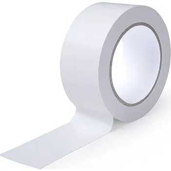 Lepicí páska Páska na podlahy PVC 50mm x 33m - bílá (Pásky pro řemeslníky - páska na podlahy PVC)