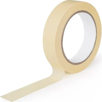 Lepicí páska Maskovací lepící páska 19 mm x 50 m - solvent (90°C) (Maskovací lepící pásky - impregrovaný krepový papír, solvent )