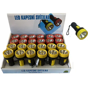 Svítilna Konnoc S-8020 LED svítilna 0,5W plast 1xAA