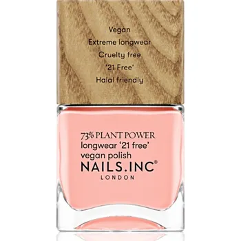 Lak na nehty Nails Inc. Plant Power dlouhotrvající lak na nehty odstín Zero Waste Pro 14 ml