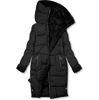 Černá oboustranná zimní bunda