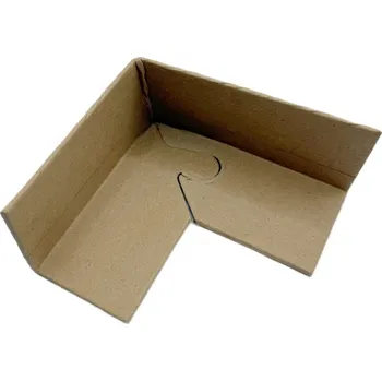 Obalový materiál Ochranná rohová hrana 50 mm x 50 mm x 200 mm, 3 mm – puzzle 100 mm x 100 mm, papírová (Ochranné hrany - papír)