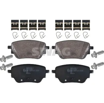 Brzdová destička Sada brzdových destiček, kotoučová brzda SWAG 33 10 7351