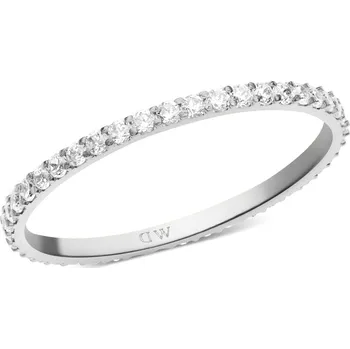 Šperk Daniel Wellington Třpytivý ocelový prsten s kubickými zirkony Mirelle DW0040157 56 mm + 2 měsíce na vrácení zboží