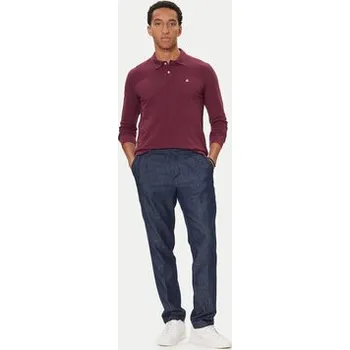 Pánská košile United Colors Of Benetton Polokošile 3089J3204 Fialová Regular Fit M