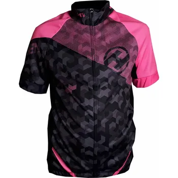 Cyklistika Cyklistický dres Haven Singletrail KID black/pink Velikost: vel. 130