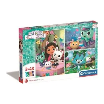 Puzzle 3x48 Super Kolor Gabby's Dollhouse