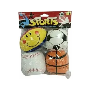 Dětský míč Piłeczki miękkie 4szt na blistrze 1009821