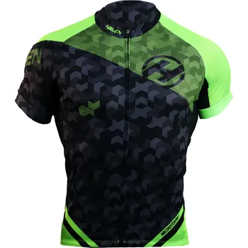 Cyklistika Cyklistický dres Haven Singletrail pánský black/green Velikost: XL