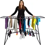 Stojací sušák na prádlo ROSITA černý