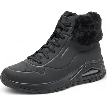 Dámská zimní obuv DÁMSKÉ KOTNÍKOVÉ BOTY SKECHERS 167274 ČERNÁ Barva: Černá, Velikost: 38,5