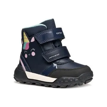 Dívčí sněhule Sněhule Geox B Trekkyup B Ab B566MD 054FU C4002 S Tmavomodrá 25