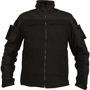 Pánská softshellová bunda Bunda COMBAT FLEECE ČERNÁ, velikost 4XL