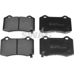 Sada brzdových destiček, kotoučová brzda SWAG 33 10 0192