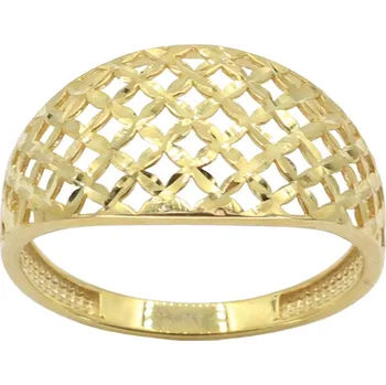 Prsten Zlatý prsten AZR2571, vel. 65, 1.85 g (585/1000)