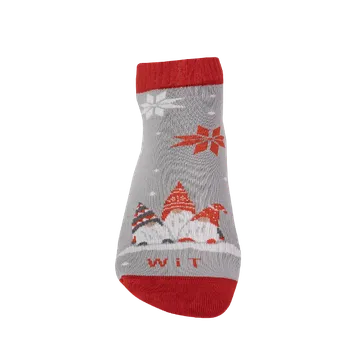 Pánské ponožky Ponožky - Vánoce Trpaslíci nízké - velikost 39-42 (Velikost 39-42)
