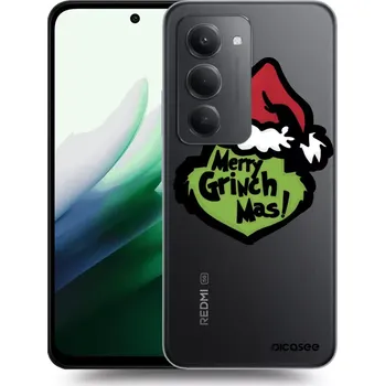 Pouzdro na mobilní telefon Picasee silikonový průhledný obal pro Xiaomi Redmi 15 5G - Grinch 2