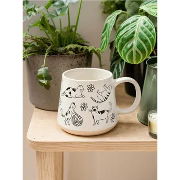 Sinsay - Hrnek - bílá - 887GD-00X - 887GD-00X-ONE-1