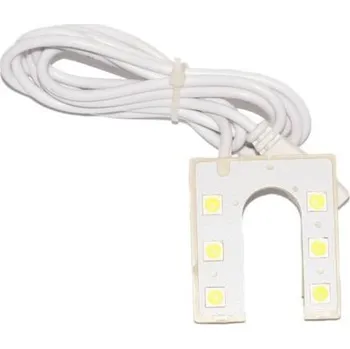 Lampička Osvětlení/lampička pro šicí stroje - 1,5 W / 6x LED magnetické, ploché ve tvaru U