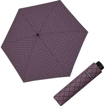 Deštník Doppler Fiber Havanna Calm Berry - skládací deštník