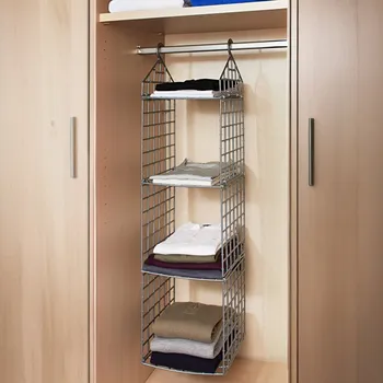 Dílenský regál Závěsný regál se 4 policemi