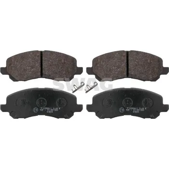 Brzdová destička Sada brzdových destiček, kotoučová brzda SWAG 80 91 6644