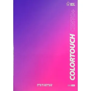 MITAMA A4 linkovaný, 52+2 listů, růžový/fialový