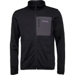 Pánská mikina Columbia HIKE FZ II XL Černá, Šedá, Bílá