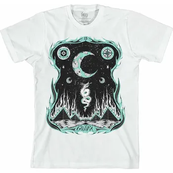 Pánské tričko Gojira Tričko Dragons Dwell Unisex White M