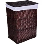 Koš na prádlo 72 l proutěný hnědý