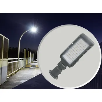 Nástěnné svítidlo LED pouliční svítidlo se senzorem 50W / 4000K - LSL322HS