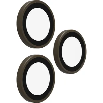 Mobilní telefon ZAGG Ochranná čočka Premium pro Apple iPhone 17 Pro/Pro Max/16 Pro/Pro Max/15 Pro/Pro Max - písková