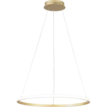 FANEUROPE Závěsné LED svítidlo Axis zlatá, 31 W, 3650 lm, CCT, 60 x 150 cm - FANEUROPE FAN LED-AXIS-S60-ORO