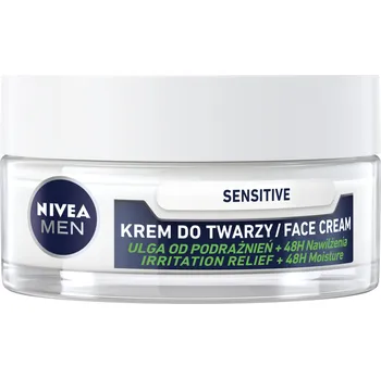 Pleťový krém Nivea Men Sensitive hydratační pleťový krém pro muže pro citlivou pleť, 50 ml