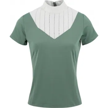 Dámské tričko EQUITHÈME Triko závodní Funza Equithème, dámské, sage green XL