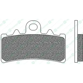 Brzdové destičky, NEWFREN (směs ROAD TOURING SINTERED) 2 ks v balení NEWFREN M502-857