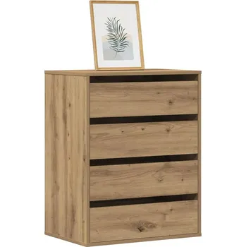 Komoda OMAXI Rohová zásuvková komoda dub artisan 60 x 41 x 76 cm kompozit 951350