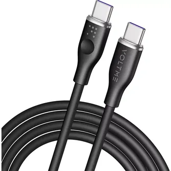 Datový kabel Voltme Powerlink Moss CTC 5A/100W 1,8m Black