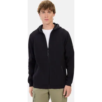 Pánský svetr SVETR CAMEL ACTIVE KNITTED JACKET DARK INDIGO