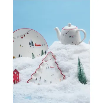 Talíř Sinsay - Keramický talíř - bílá - 832GD-00X - 832GD-00X-ONE