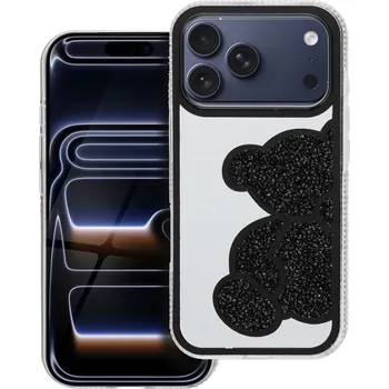 Pouzdro na mobilní telefon OEM Pouzdro TEDDY BEAR do IPHONE 17 Pro černé