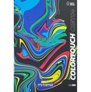 MITAMA A4 linkovaný, 52+2 listů, černý mramor