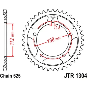Řetězová sada pro motocykl JT rozeta 4357 43 HONDA CB 600 HORNET 07-13, CBR 600F 97-98, 11-14, CBF 600 04-07 (435743JTZBK) (řetěz 525) barva černá (JT rozeta 4357 43 HONDA CB 600 HORNET 07-13, CBR 600F 97-98, 11-14, CBF 600 04-07 (435743JTZBK) (řetěz 525) barva černá)